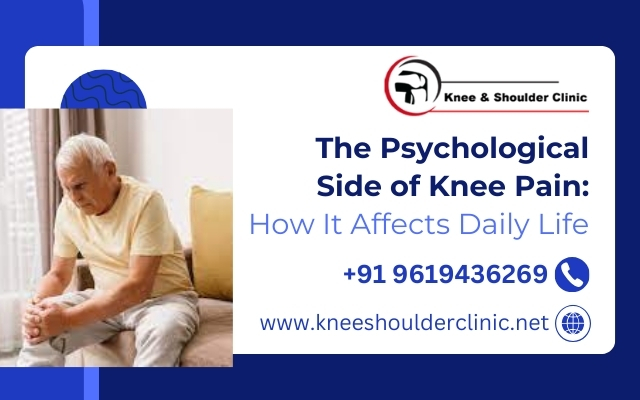 The Psychological Side of Knee Pain: How It Affects Daily Life
